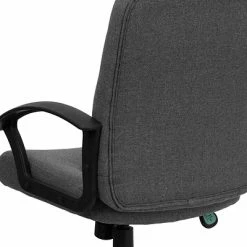 Cheapest 🎉 Task Chairs Flash Furniture Mid Back Fabric Task And Computer Chair, Gray 🔔 -Office Chairs Online store unnamed file 1657