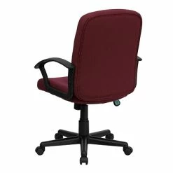 Cheap 😀 Task Chairs Flash Furniture Mid Back Fabric Task And Computer Chair, Burgundy 💯 -Office Chairs Online store unnamed file 1665