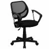 Best Sale 🛒 Task Chairs Flash Furniture Mesh Computer And Desk Chair, Black (WA-3074-BK-A-GG) 🔥 -Office Chairs Online store unnamed file 1668