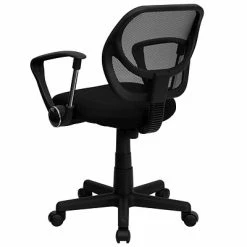 Best Sale 🛒 Task Chairs Flash Furniture Mesh Computer And Desk Chair, Black (WA-3074-BK-A-GG) 🔥 -Office Chairs Online store unnamed file 1674