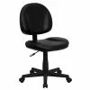 Hot Sale 💯 Task Chairs Flash Furniture Faux Leather Task Chair, Black (BT688BK) 🛒