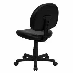 Hot Sale 💯 Task Chairs Flash Furniture Faux Leather Task Chair, Black (BT688BK) 🛒 -Office Chairs Online store unnamed file 1697