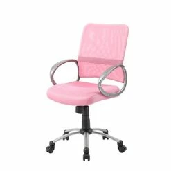 Brand new ⌛ Task Chairs Boss Mesh Back W/ Pewter Finish Task Chair, Pink (B6416-PK) 🥰 -Office Chairs Online store unnamed file 1740