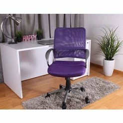 Best Sale 🌟 Task Chairs Boss Mesh Back W/ Pewter Finish Task Chair, Purple (B6416-PR) ⌛ -Office Chairs Online store unnamed file 1752