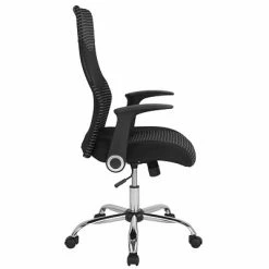 Buy ⭐ Office Chairs Flash Furniture Milford Ergonomic Mesh Swivel High Back Office Chair, Black And White (LFW83A) 😀 -Office Chairs Online store unnamed file 177