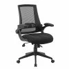 New 🔔 Task Chairs Boss Mesh Flip Arm Chair, Black (B6776-BK) 😍