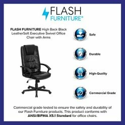 Deals ๐ Executive/Managerial Chairs Flash Furniture High Back Leather Executive Office Chair With Padded Nylon Arms, Black ๐ 13 Deals ๐ Executive/Managerial Chairs Flash Furniture High Back Leather Executive Office Chair With Padded Nylon Arms, Black ๐ -Office Chairs Online store unnamed file 181