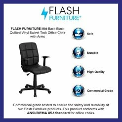 Best Pirce ๐ฅ Task Chairs Flash Furniture Mid-Back Quilted Vinyl Task Chair With Nylon Arms, Black ๐ 14 Best Pirce ๐ฅ Task Chairs Flash Furniture Mid-Back Quilted Vinyl Task Chair With Nylon Arms, Black ๐ -Office Chairs Online store unnamed file 1882