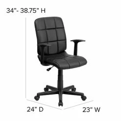 Best Pirce ๐ฅ Task Chairs Flash Furniture Mid-Back Quilted Vinyl Task Chair With Nylon Arms, Black ๐ 17 Best Pirce ๐ฅ Task Chairs Flash Furniture Mid-Back Quilted Vinyl Task Chair With Nylon Arms, Black ๐ -Office Chairs Online store unnamed file 1885