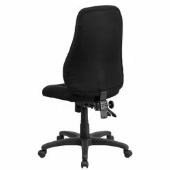 Brand new 🎉 Task Chairs Flash Furniture BT90297H High Back Black Fabric Multi-Functional Ergonomic Swivel Task Chair 😍 -Office Chairs Online store unnamed file 1895
