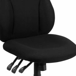 Brand new 🎉 Task Chairs Flash Furniture BT90297H High Back Black Fabric Multi-Functional Ergonomic Swivel Task Chair 😍 -Office Chairs Online store unnamed file 1896