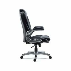 Hot Sale 👏 Staples Executive/Managerial Chairs Quill Brand® Sorina Bonded Leather Chair, Black (51471) 🧨 -Office Chairs Online store unnamed file 19