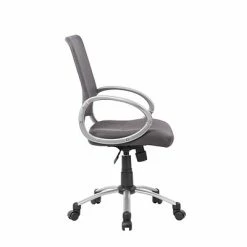 Coupon ❤️ Task Chairs Boss Mesh Back W/ Pewter Finish Task Chair, Gray (B6416-CG) 🔥 -Office Chairs Online store unnamed file 1904