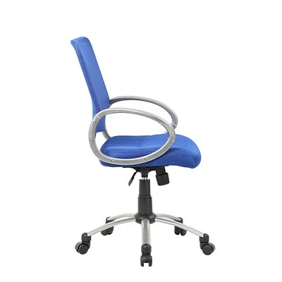Hot Sale ๐ฏ Task Chairs Boss Mesh Back W/ Pewter Finish Task Chair, Blue (B6416-BE) ๐ 5 Hot Sale ๐ฏ Task Chairs Boss Mesh Back W/ Pewter Finish Task Chair, Blue (B6416-BE) ๐ - Image 3