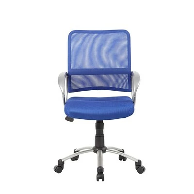 Hot Sale ๐ฏ Task Chairs Boss Mesh Back W/ Pewter Finish Task Chair, Blue (B6416-BE) ๐ 7 Hot Sale ๐ฏ Task Chairs Boss Mesh Back W/ Pewter Finish Task Chair, Blue (B6416-BE) ๐ - Image 5