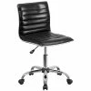 Coupon 🎁 Task Chairs Flash Furniture Vinyl Low Back Armless Ribbed Designer Swivel Task Chair, Black (DS512BBK) 👏 -Office Chairs Online store unnamed file 1917