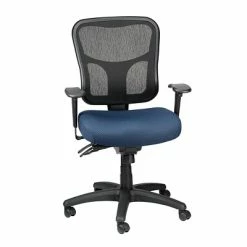 Budget 😀 Task Chairs Tempur-Pedic TP8000 Mesh Task Chair, Navy (TP8000-NAVY) 🔔