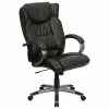New 💯 Executive/Managerial Chairs Flash Furniture High Back Leather Executive Office Chairs With Titanium Finish Loop Arms (BT9088BRN) 💯 -Office Chairs Online store unnamed file 194