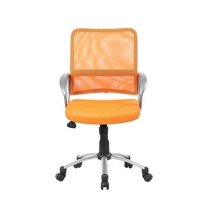 Deals ๐ฅ Task Chairs Boss Mesh Back W/ Pewter Finish Task Chair, Orange (B6416-OR) ๐ 4 Deals ๐ฅ Task Chairs Boss Mesh Back W/ Pewter Finish Task Chair, Orange (B6416-OR) ๐ - Image 2