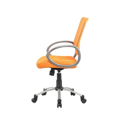 Deals ๐ฅ Task Chairs Boss Mesh Back W/ Pewter Finish Task Chair, Orange (B6416-OR) ๐ 5 Deals ๐ฅ Task Chairs Boss Mesh Back W/ Pewter Finish Task Chair, Orange (B6416-OR) ๐ - Image 3