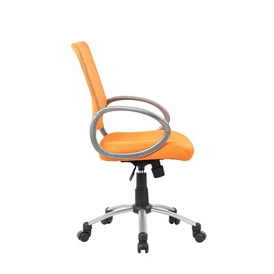 Deals ๐ฅ Task Chairs Boss Mesh Back W/ Pewter Finish Task Chair, Orange (B6416-OR) ๐ 6 Deals ๐ฅ Task Chairs Boss Mesh Back W/ Pewter Finish Task Chair, Orange (B6416-OR) ๐ - Image 4