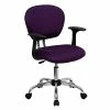 Discount ⌛ Task Chairs Flash Furniture Mid Back Mesh Task Chair With Arms And Chrome Base, Purple (H2376FPURARMS) 🤩 -Office Chairs Online store unnamed file 1950