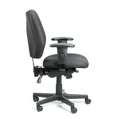 Deals 🥰 Task Chairs Raynor Eurotech Fabric 4 X 4 Multi-function Task Chair, Black 👏 4 Deals 🥰 Task Chairs Raynor Eurotech Fabric 4 X 4 Multi-function Task Chair, Black 👏 - Image 2