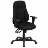 Top 10 ⌛ Task Chairs Flash Furniture High-Back Fabric Multi-Functional Ergonomic Swivel Task Chair, Black W/Adj Arms (BT90297HA) 😀