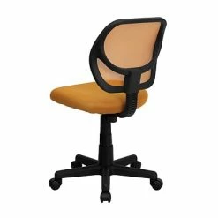 Hot Sale 🔔 Task Chairs Flash Furniture Fabric Mid-back Task Chair, Orange 🎁 -Office Chairs Online store unnamed file 1987