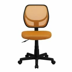 Hot Sale 🔔 Task Chairs Flash Furniture Fabric Mid-back Task Chair, Orange 🎁 -Office Chairs Online store unnamed file 1989