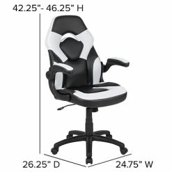 Cheapest ⌛ Office Chairs Flash Furniture X10 Ergonomic Leather Swivel Computer And Desk Chair, Black With White Inserts (CH-00095-WH-GG) 🎁 -Office Chairs Online store unnamed file 2014