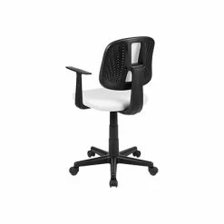 Best deal 💯 Office Chairs Flash Furniture Fundamentals Foam Swivel Computer And Desk Chair, Black/White (LF134AWH) 🎉 -Office Chairs Online store unnamed file 2042