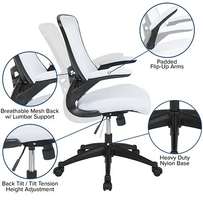Best reviews of ๐ Task Chairs Flash Furniture Ergonomic Mesh Swivel Computer And Desk Chairs, Assorted Colors (BLX5MWH) ๐ฅ 8 Best reviews of ๐ Task Chairs Flash Furniture Ergonomic Mesh Swivel Computer And Desk Chairs, Assorted Colors (BLX5MWH) ๐ฅ - Image 6