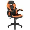 Brand new 🌟 Office Chairs Flash Furniture X10 Ergonomic Leather Swivel Computer And Desk Chair, Black With Orange Inserts (CH-00095-OR-GG) 😉 -Office Chairs Online store unnamed file 2064