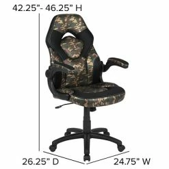 Outlet 👍 Office Chairs Flash Furniture X10 Ergonomic Leather Swivel Computer And Desk Chair, Multicolor (CH-00095-CAM-GG) ⌛ -Office Chairs Online store unnamed file 2087