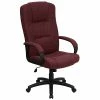 Flash Sale ⭐ Executive/Managerial Chairs Flash Furniture High Back Fabric Executive Office Chairs (BT9022BY) 🧨