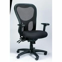 Wholesale 🎉 Office Chairs Raynor Eurotech Seating Apollo Mesh Desk Chair, Center And Forward Tilt, Black ⌛