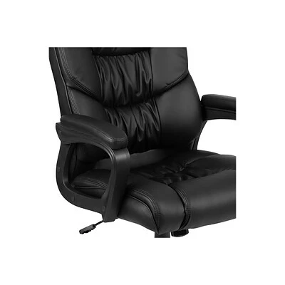 Best Pirce 🧨 Task Chairs Flash Furniture Fundamentals Ergonomic Faux Leather Swivel Computer And Desk Chair, Black (CX-1179H-BK-GG) 💯 8 Best Pirce 🧨 Task Chairs Flash Furniture Fundamentals Ergonomic Faux Leather Swivel Computer And Desk Chair, Black (CX-1179H-BK-GG) 💯 - Image 6