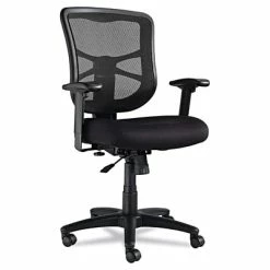 Coupon ✔️ Task Chairs Alera Elusion Series Mesh Back Fabric Computer And Desk Chair, Black (ALEEL41ME10B) ❤️