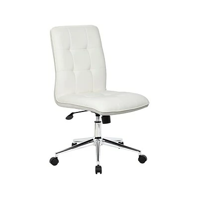 Best reviews of ๐ Task Chairs Boss Millennial Modern Faux Leather Computer And Desk Chair, White (B330-WT) ๐ฅฐ 4 Best reviews of ๐ Task Chairs Boss Millennial Modern Faux Leather Computer And Desk Chair, White (B330-WT) ๐ฅฐ - Image 2
