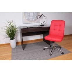 Deals ✨ Task Chairs Boss Millennial Modern Faux Leather Computer And Desk Chair, Red (B330-RD) ⭐ -Office Chairs Online store unnamed file 2143