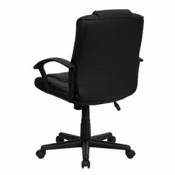 Best Sale 👍 Executive/Managerial Chairs Flash Furniture LeatherSoft Task Chair, Black (GO-937M-BK-LEA-GG) ⌛ -Office Chairs Online store unnamed file 2167