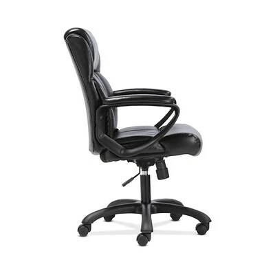 Brand new 🧨 Executive/Managerial Chairs Sadie Mid-Back Executive Chair, Fixed Padded Arms, Black Leather (BSXVST305) ❤️ 5 Brand new 🧨 Executive/Managerial Chairs Sadie Mid-Back Executive Chair, Fixed Padded Arms, Black Leather (BSXVST305) ❤️ - Image 3