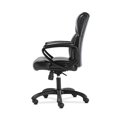 Brand new 🧨 Executive/Managerial Chairs Sadie Mid-Back Executive Chair, Fixed Padded Arms, Black Leather (BSXVST305) ❤️ 6 Brand new 🧨 Executive/Managerial Chairs Sadie Mid-Back Executive Chair, Fixed Padded Arms, Black Leather (BSXVST305) ❤️ - Image 4