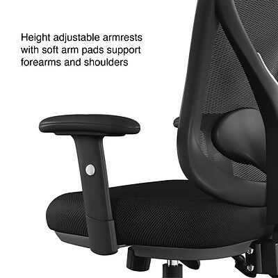 Best deal 🔔 Staples Task Chairs Quill Brand® Carder Mesh Back Fabric Computer And Desk Chair, Black (24115-CC) 🛒 5 Best deal 🔔 Staples Task Chairs Quill Brand® Carder Mesh Back Fabric Computer And Desk Chair, Black (24115-CC) 🛒 - Image 3