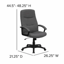 Wholesale 🤩 Executive/Managerial Chairs Flash Furniture High Back Fabric Executive Swivel Office Chairs 😀 -Office Chairs Online store unnamed file 224