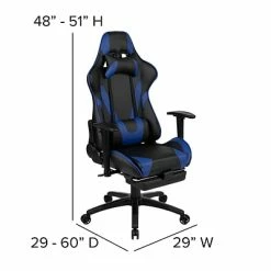 Cheap 🥰 Executive/Managerial Chairs Flash Furniture X30 Ergonomic LeatherSoft Swivel Gaming Chair, Blue (CH187230BL) 🌟 -Office Chairs Online store unnamed file 2267