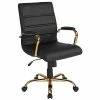 Deals 🎁 Office Chairs Flash Furniture Ergonomic Faux Leather Swivel Executive Chair, Black (GO-2286M-BK-GLD-GG) 🎁 -Office Chairs Online store unnamed file 2333