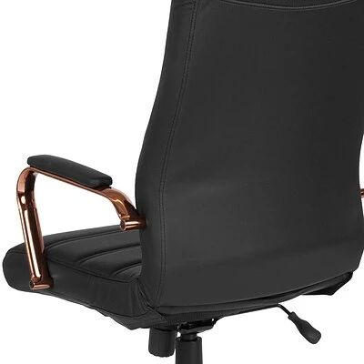 Best reviews of ⭐ Office Chairs Flash Furniture Ergonomic Faux Leather Swivel Executive Chair, Black (GO-2286H-BK-RSGLD-GG) 😀 11 Best reviews of ⭐ Office Chairs Flash Furniture Ergonomic Faux Leather Swivel Executive Chair, Black (GO-2286H-BK-RSGLD-GG) 😀 - Image 9