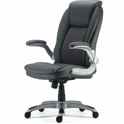 Flash Sale ⌛ Staples Executive/Managerial Chairs Quill Brand® Sorina Bonded Leather Chair, Grey (53253) 👍 -Office Chairs Online store unnamed file 237